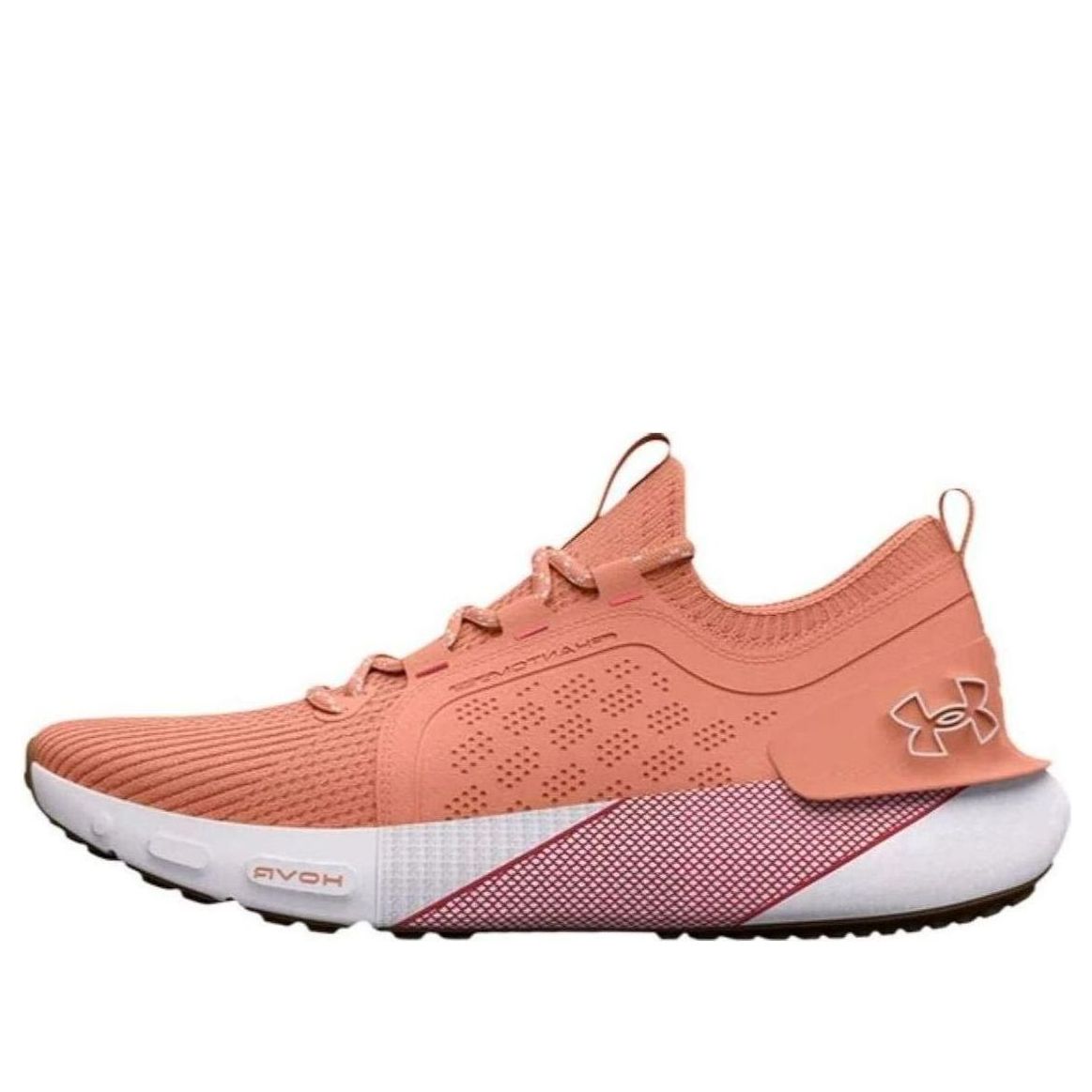 (WMNS) Under Armour Wmns HOVR Phantom 3 SE Suede Running Shoes 'Orange' 3026647-600