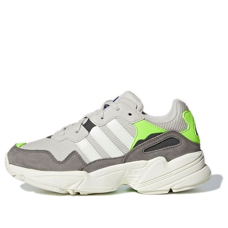 (GS) adidas Yung-96 J 'Clear Brown Solar Green' G27414