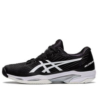 (WMNS) ASICS Solution Speed FF 2 'Black White' 1042A136-001