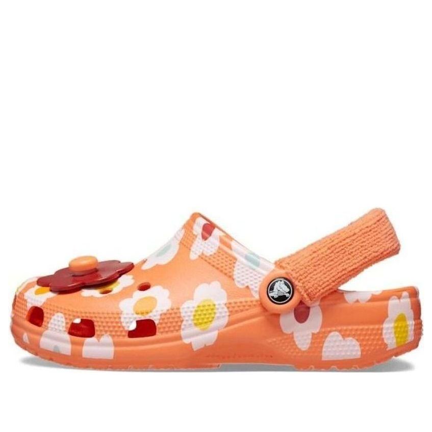 Crocs Classic Terry Cloth Clogs 'Orange' 208892-84A