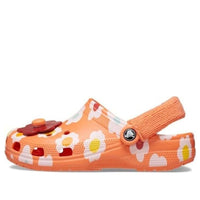Crocs Classic Terry Cloth Clogs 'Orange' 208892-84A