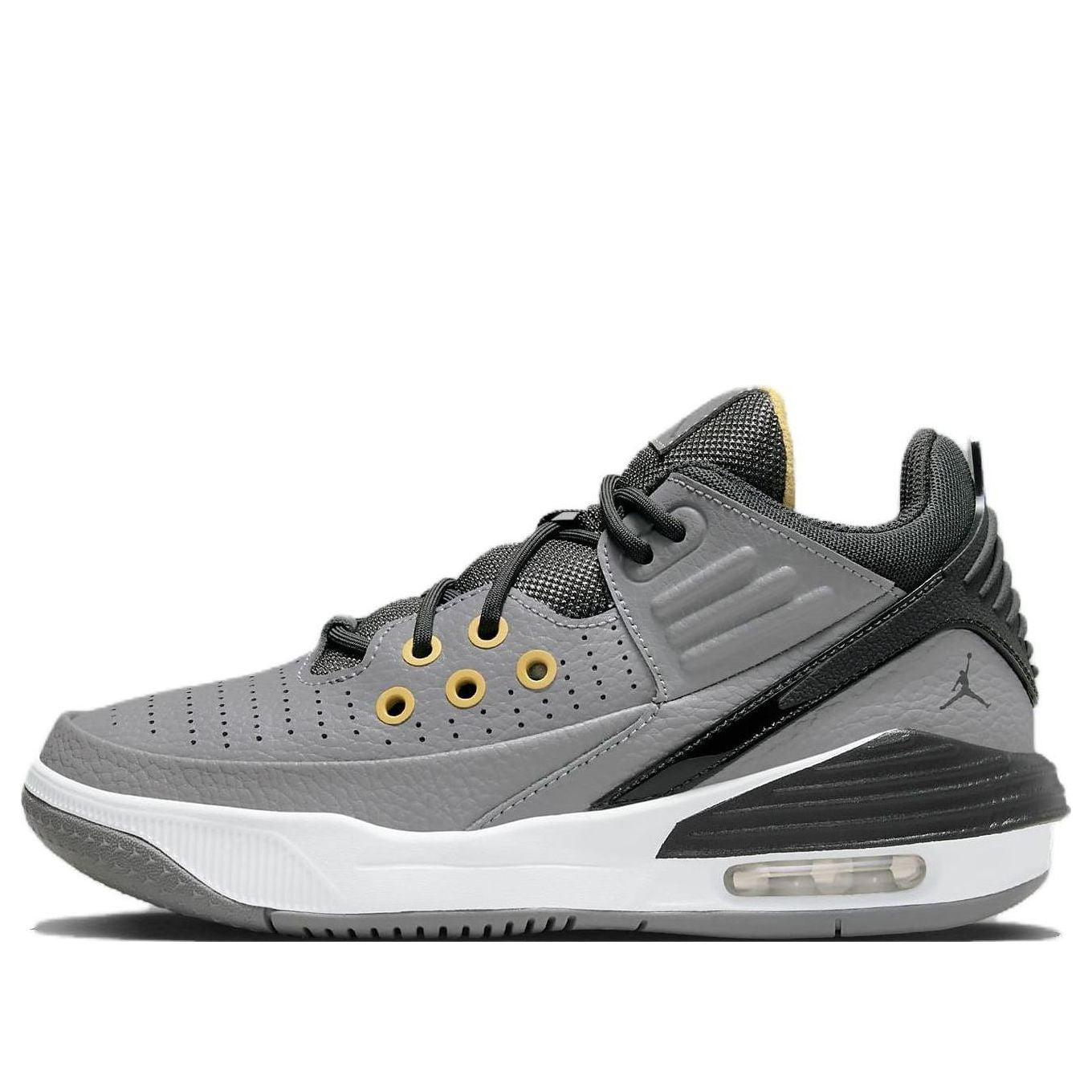 (GS) Air Jordan Max Aura 5 'Cement Grey Gold' DZ4352-007