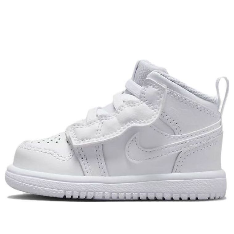 (TD) Air Jordan 1 Mid Alt 'Triple White' AR6352-136