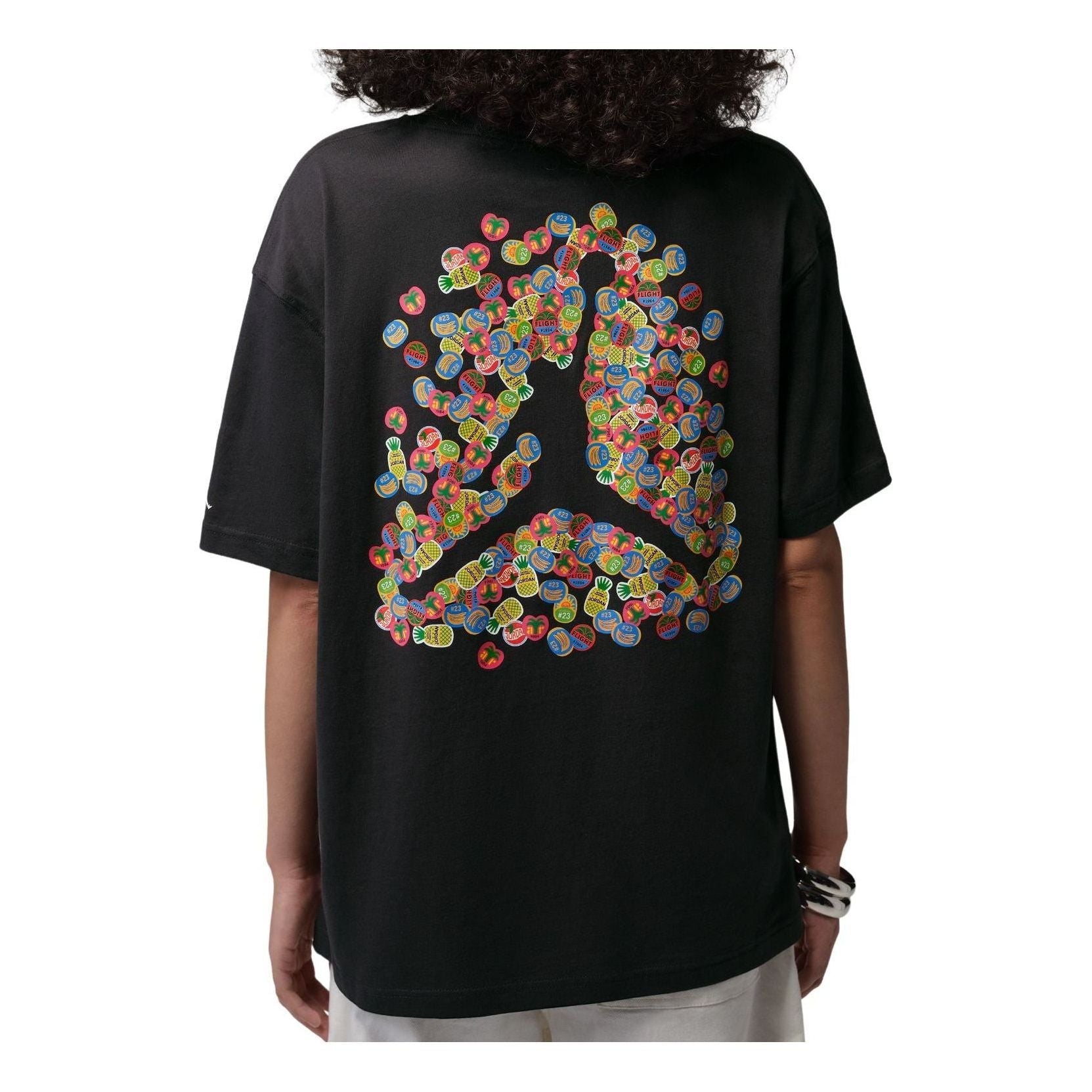 (WMNS) Air Jordan Brooklyn Graphic T-Shirt 'Off Noir White' IR0780-045