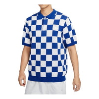 Nike Polo Shirt Asia Sizing 'Blue' FN3423-480