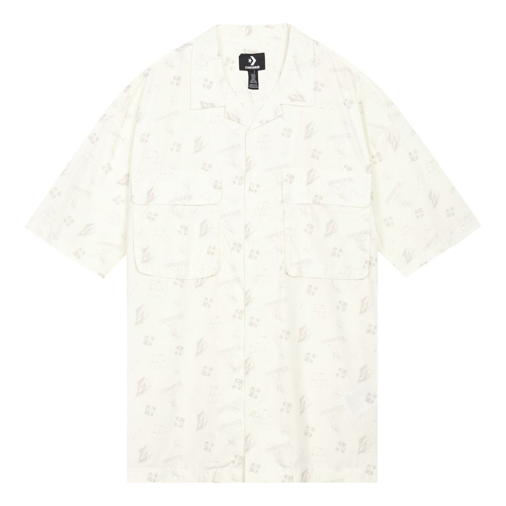 Converse Skateboard Shirt Asia Sizing 'White' 10026163-A01