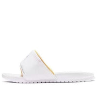 Nike Benassi JDI Fanny Pack Slides 'White Topaz Gold' CJ0604-100
