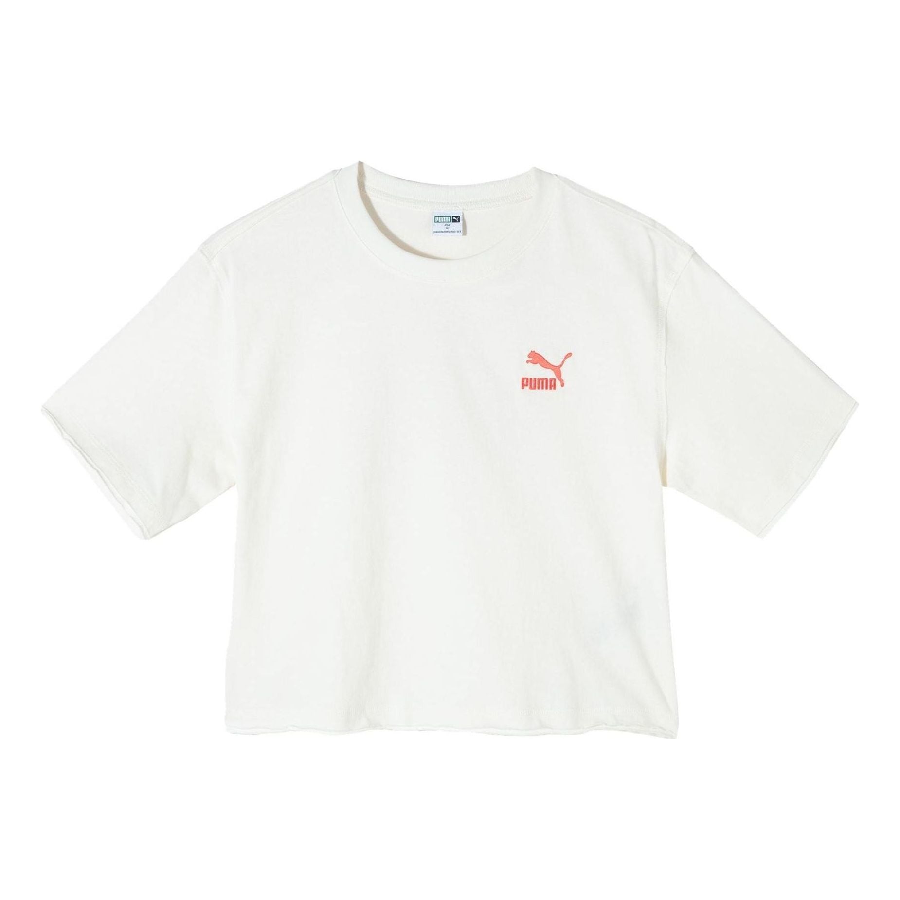 (WMNS) PUMA Swxp Dancemania T-Shirt 'White Red' 626862-65