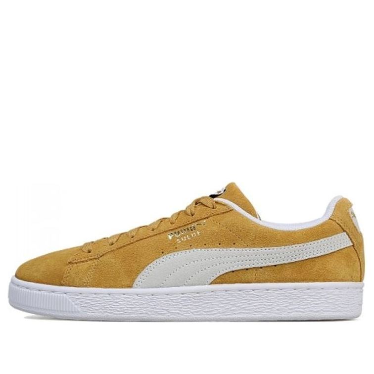 PUMA Suede Classic Shoes Yellow/White 365347-10