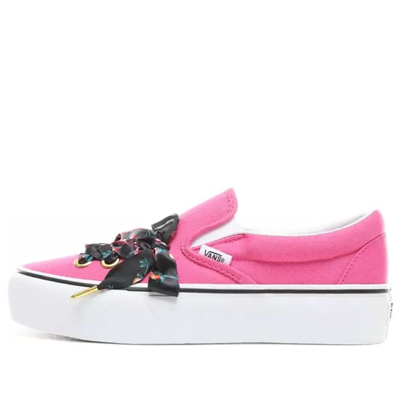 Vans Classic Slip-On 'Oversized Lace - Carmine Rose' VN0A3JEZVN4
