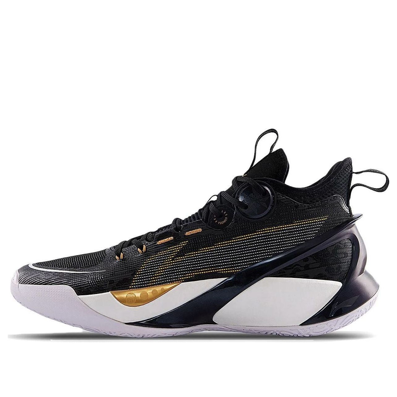 Li-Ning Sonic 10 Ultra Mid 'Black White' ABAS145-2