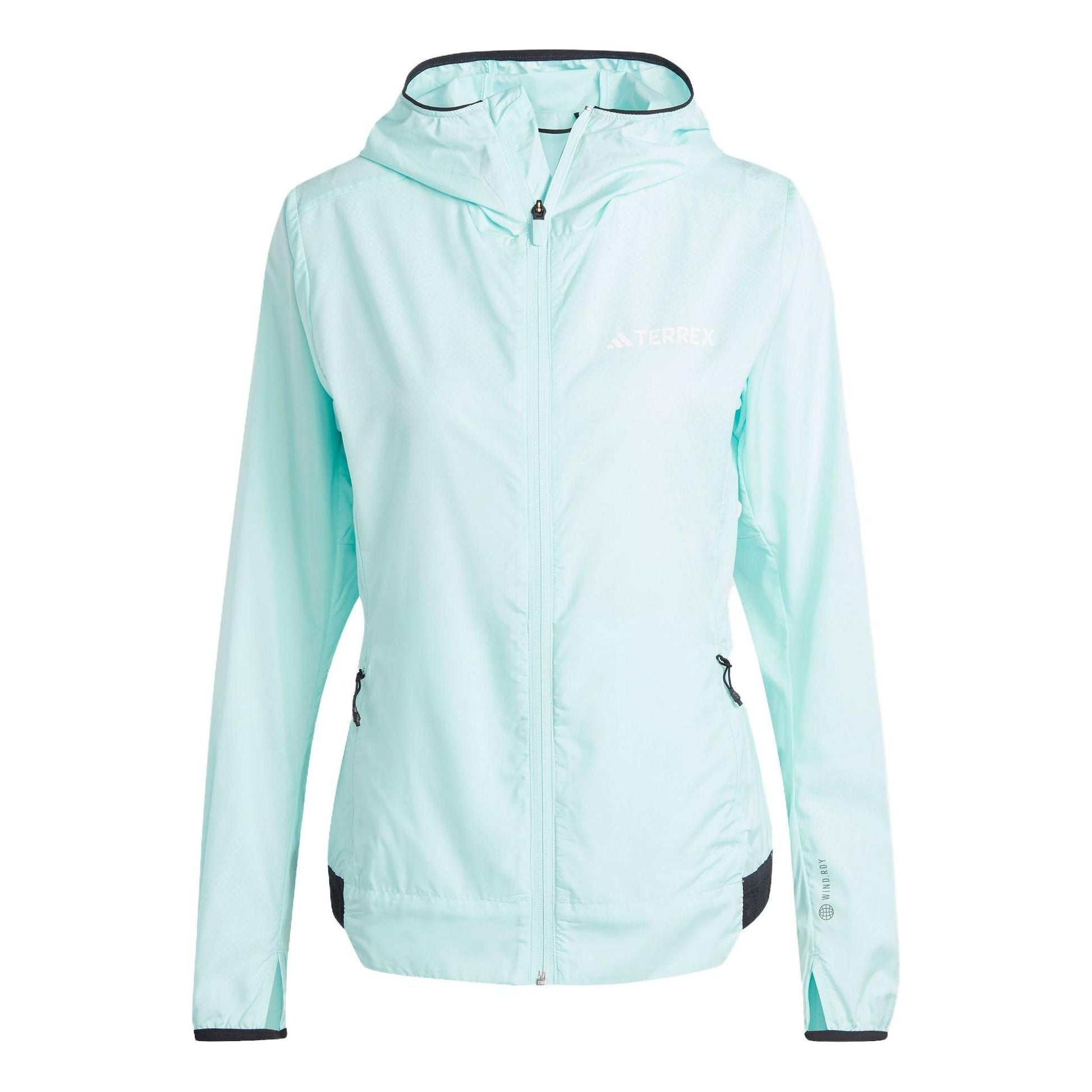 (WMNS) adidas Terrex Xperior Windweave Jacket 'Turquoise' HZ5317