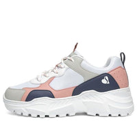 (WMNS) Skechers B-Rad Sport Shoes White/Blue/Pink 155056-WPBL
