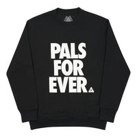 PALACE Pals Forever Round Neck Long Sleeves Unisex Black P19CW006