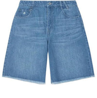 (WMNS) Converse Denim Shorts Asia Sizing 'Light Blue Wash' 10027228-A01