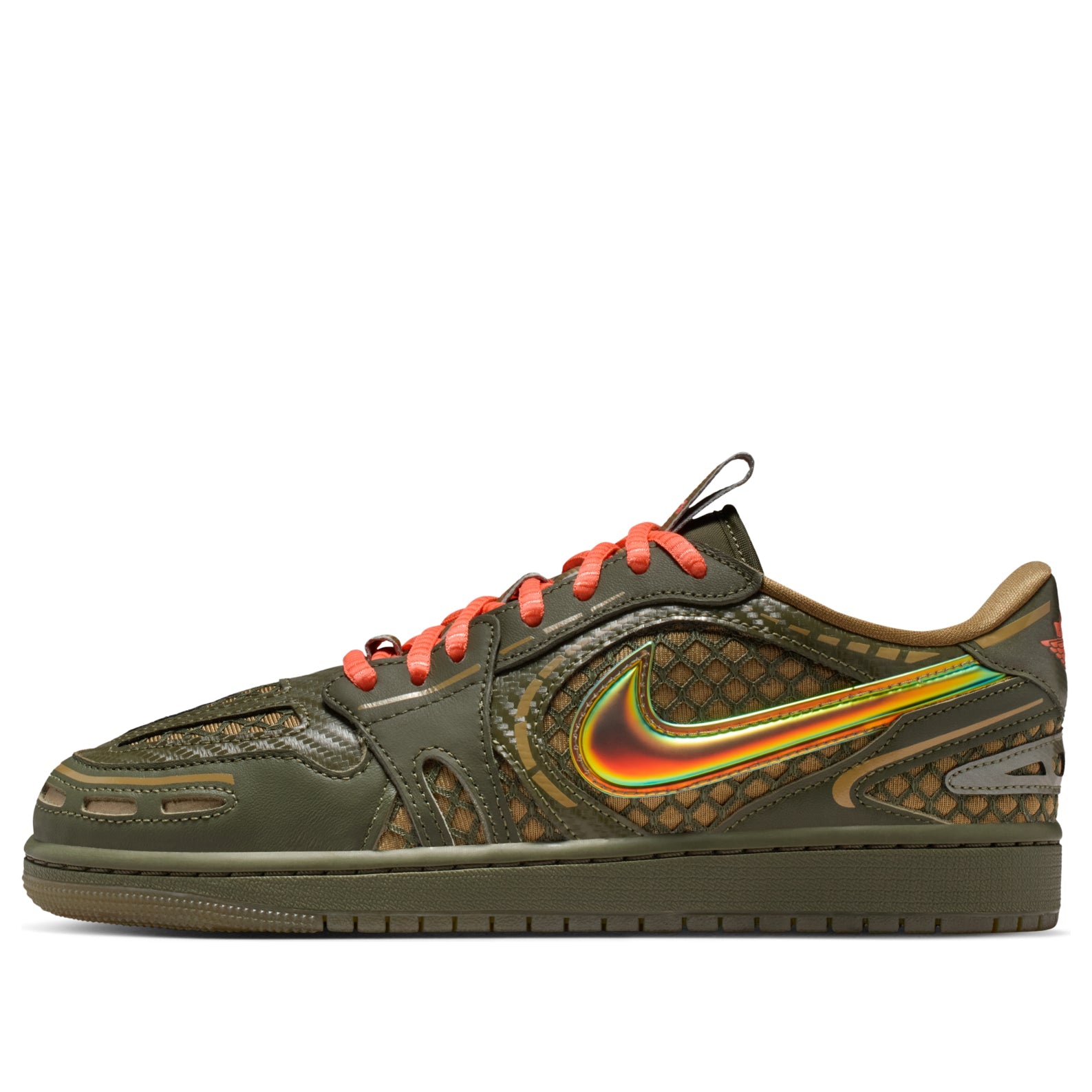 (WMNS) Air Jordan 1 Low Method of Make 'Brown Kelp' HQ2186-300