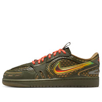 (WMNS) Air Jordan 1 Low Method of Make 'Brown Kelp' HQ2186-300