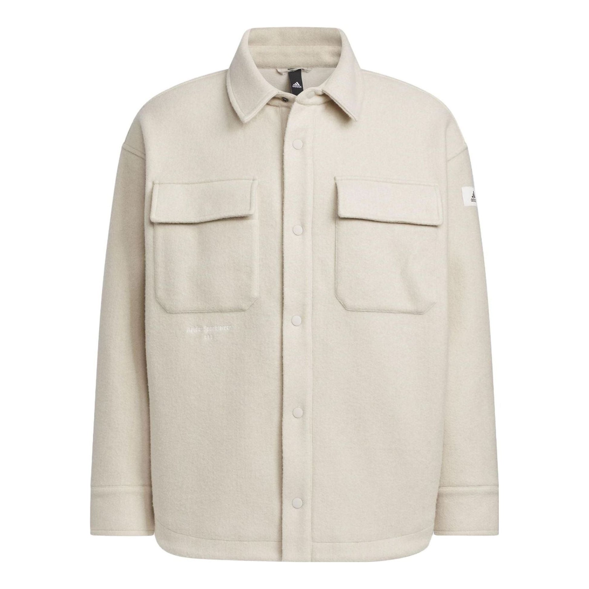 adidas St Warm Shirt Jackets 'Beige' IP4969