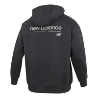 New Balance Embroidery NB Logo Hoodie Asia Sizing 'Black' AMT41325-ACK