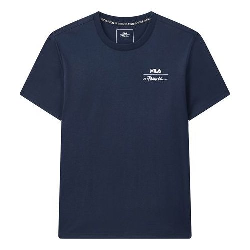 FILA x 3.1 Phillip Lim Crossover Knit Short Sleeve Blue F11M026118F-NV