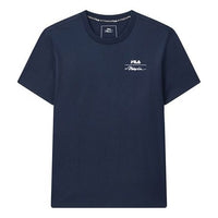 FILA x 3.1 Phillip Lim Crossover Knit Short Sleeve Blue F11M026118F-NV