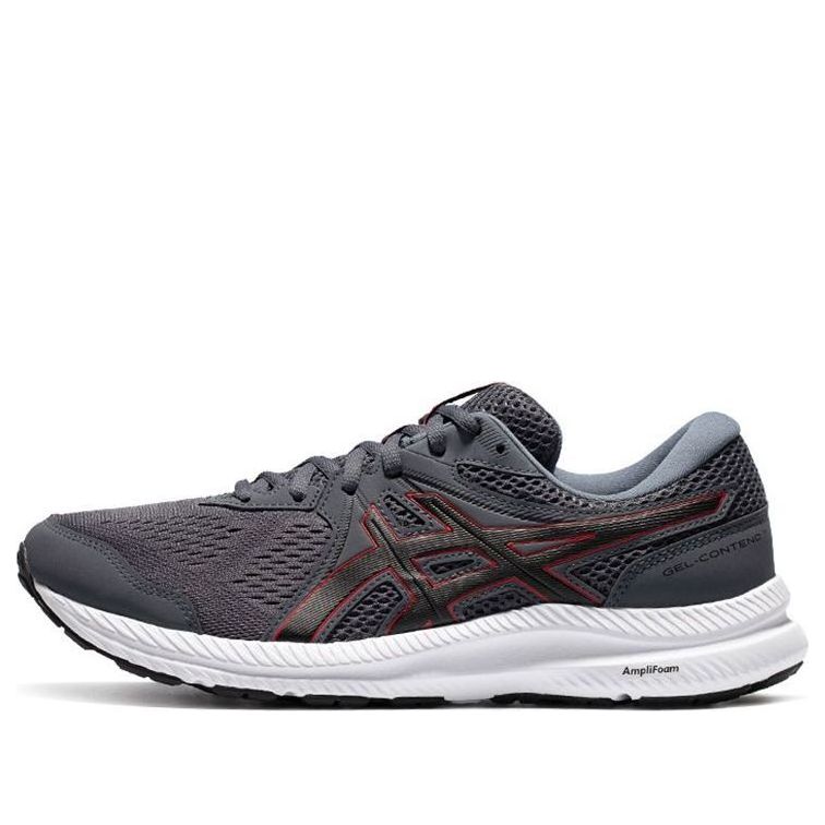 ASICS Gel-Contend 7 'Carrier Grey Classic Red' 1011B040-020