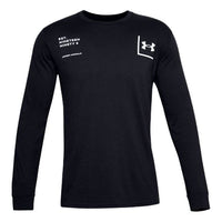 Men's Under Armour Printing Logo Alphabet Long Sleeves Black 1357178-001