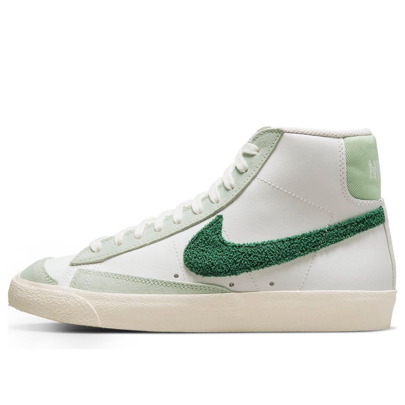 (WMNS) Nike Blazer Mid '77 'Chenille Swoosh - White Gorge Green' DX8959-100