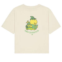 (WMNS) New Balance Fruit Graphic T-shirt Asia Sizing 'Beige' AWT41335-BE