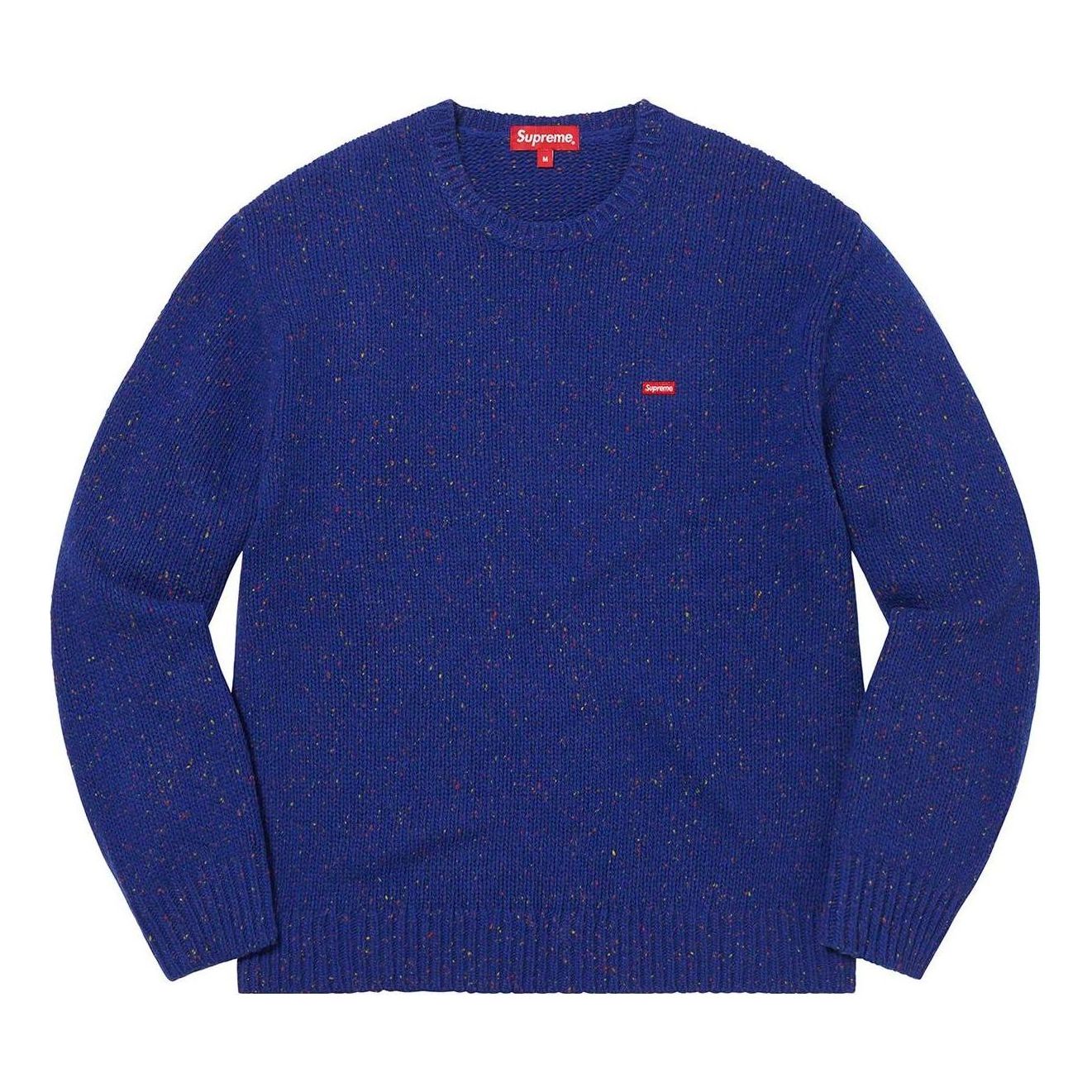 Supreme Small Box Speckle Sweater 'Blue' SUP-FW22-589