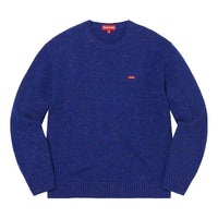 Supreme Small Box Speckle Sweater 'Blue' SUP-FW22-589