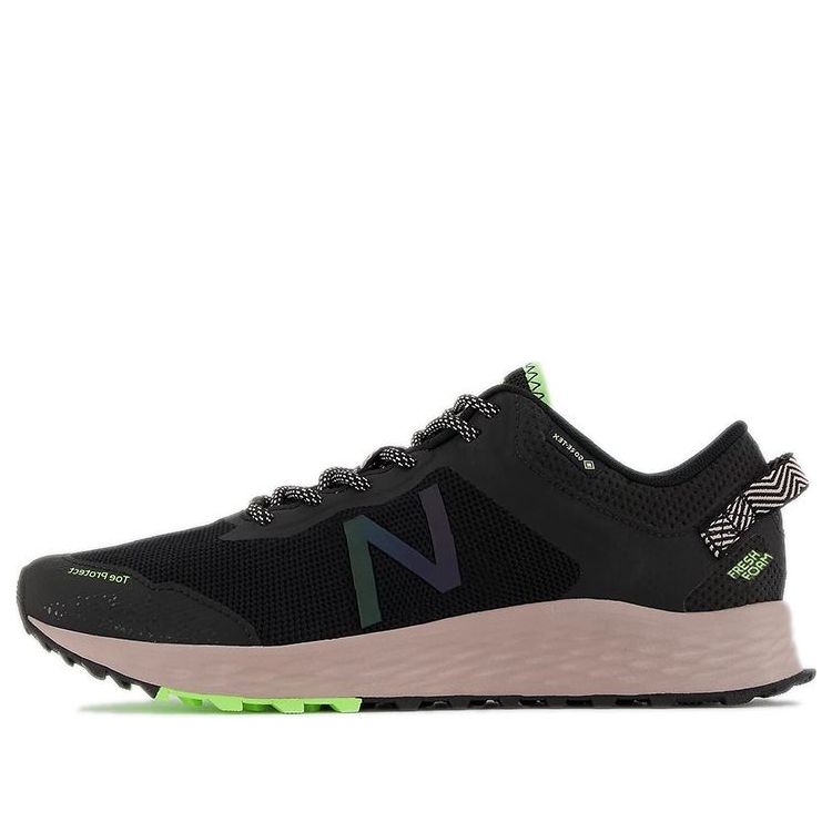 (WMNS)New Balance Fresh Foam Arishi Trail Gore-Tex 'Black Bleached Lime Glow' WTARISGC
