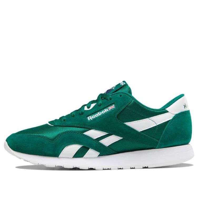 Reebok Classic Nylon Cozy Breathable Wear-Resistant Shoes/Sneakers Unisex Green DV5791