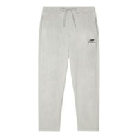 New Balance Logo Knit Sweatpants Asia Sizing 'Grey' AMP23310-NTP