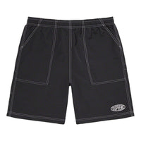 Supreme Nylon Painter Shorts 'Black White' SUP-SS23-218