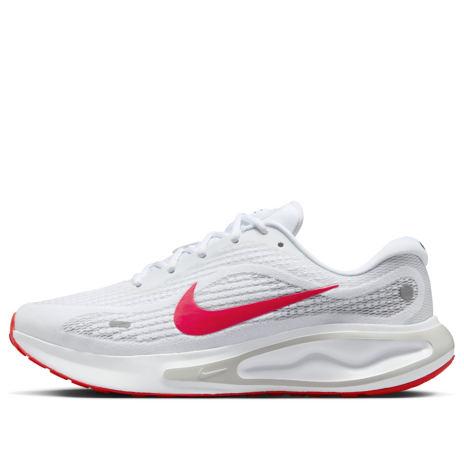 Nike Journey Run 'White Grey Bright Crimson' FN0228-106