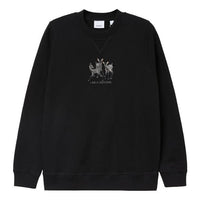 (WMNS) Burberry SS21 Pattern Embroidered Cotton Loose Sports Hoodie Black 80428831