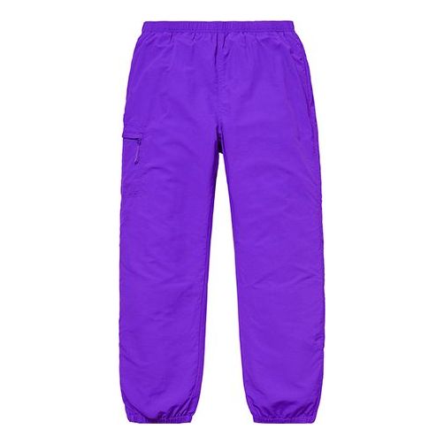 Supreme SS19 Nylon Trail Pant Bundle Feet Casual Long Pants Unisex Purple SUP-SS19-995