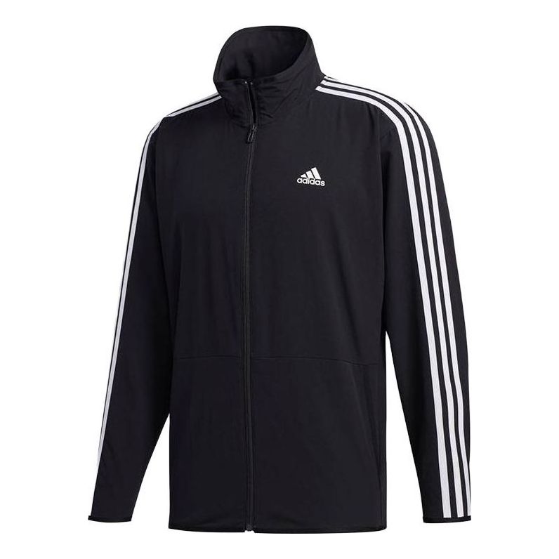 adidas Originals 3-Stripes Jacket 'Black White' TR30J1-BW