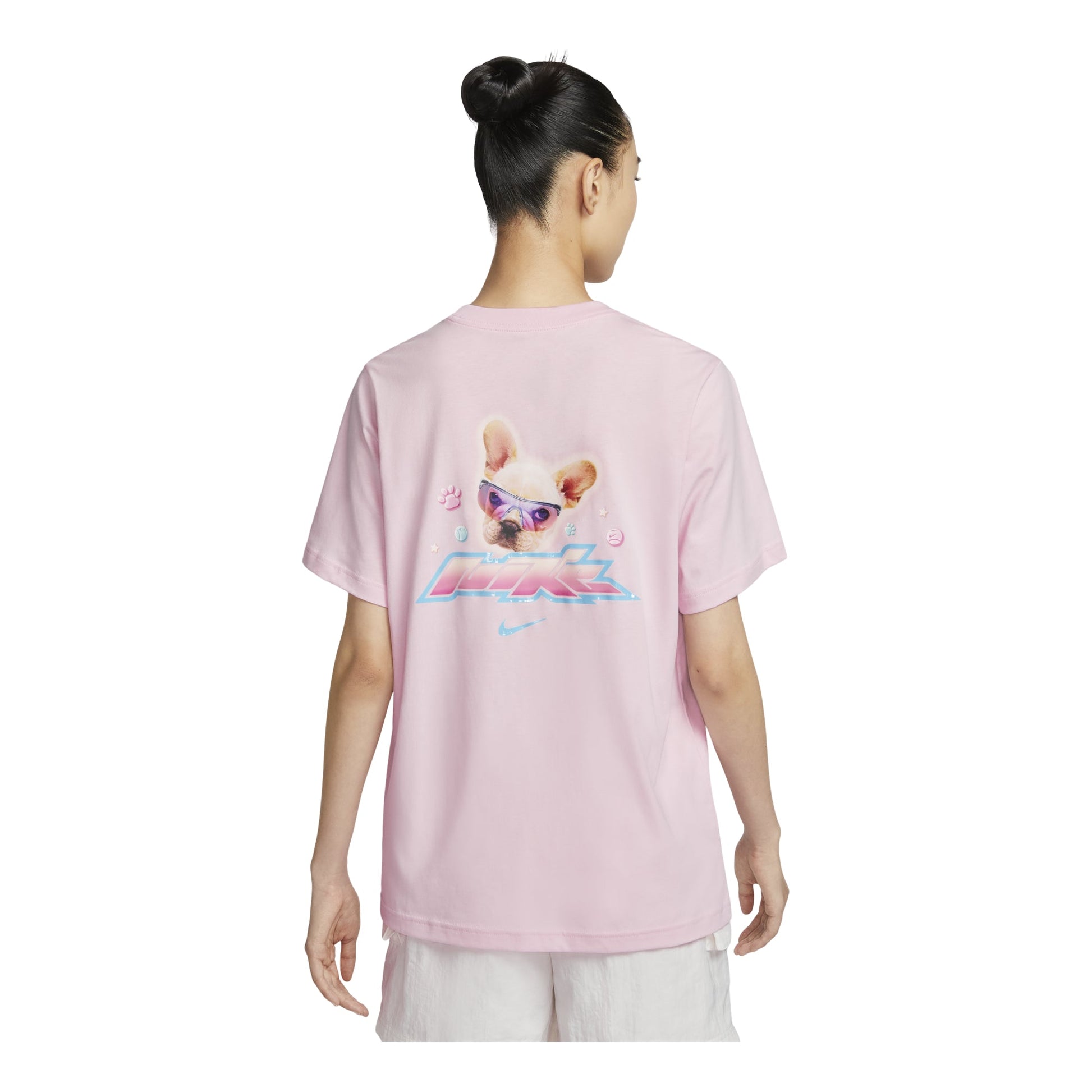 (WMNS) Nike Sportswear Essential T-shirt Asia Sizing 'Pink' HM4625-663
