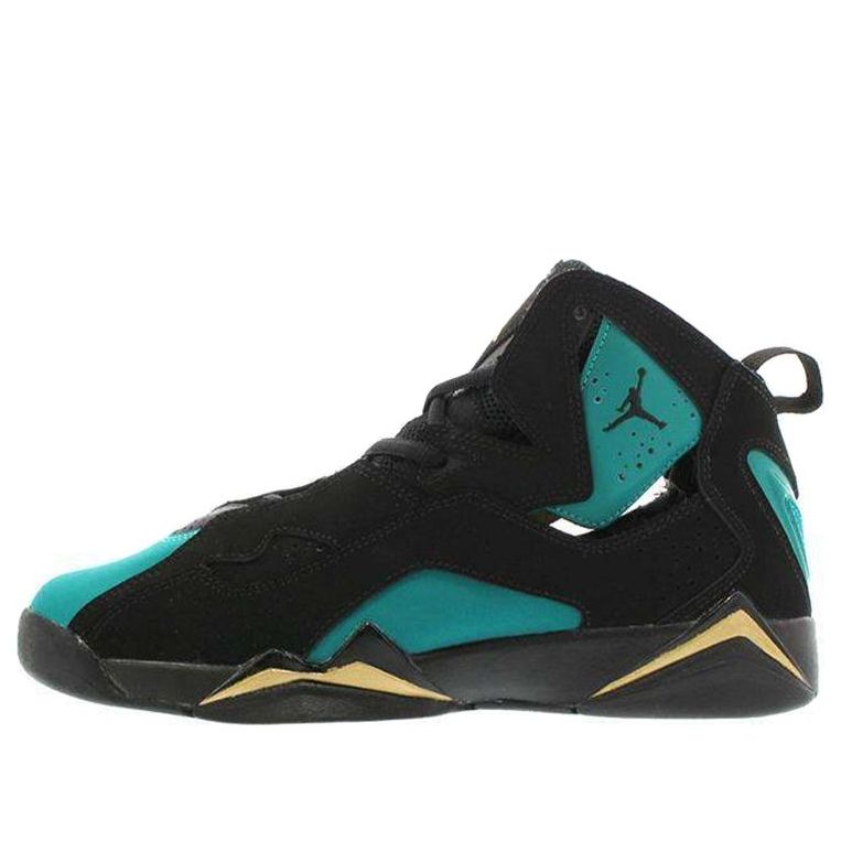 (GS) Air Jordan True Flight 'Black Rio Teal' 342774-014