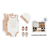 (TD) Air Jordan Infabts Clothing Bodysuits 'Beige' DJ4370-200