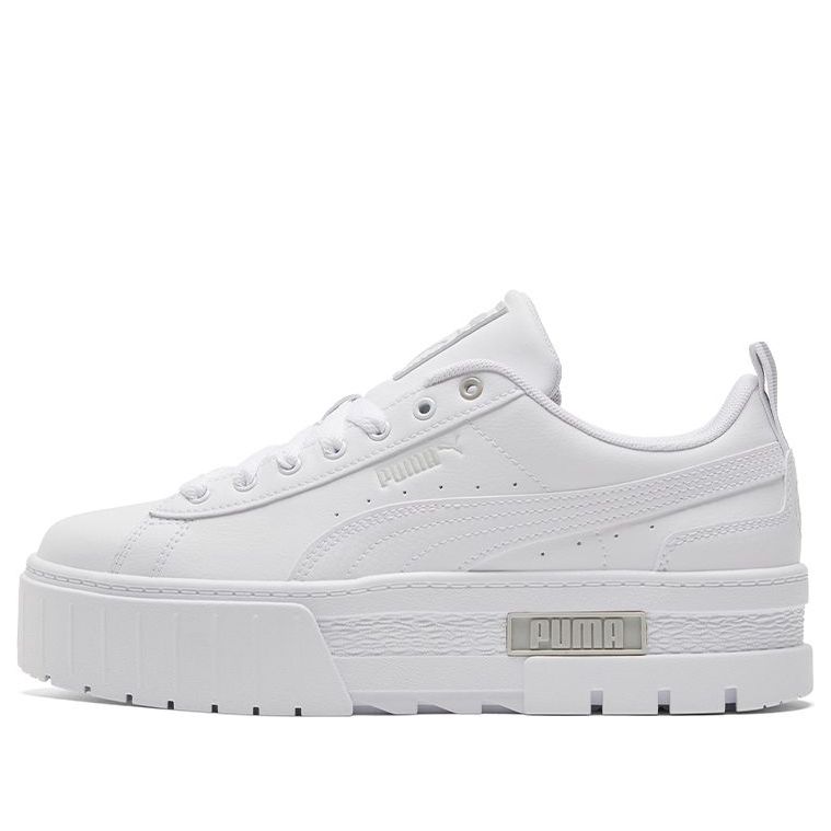 (WMNS) PUMA Mayze Platform Sneakers 'White' 385596-01