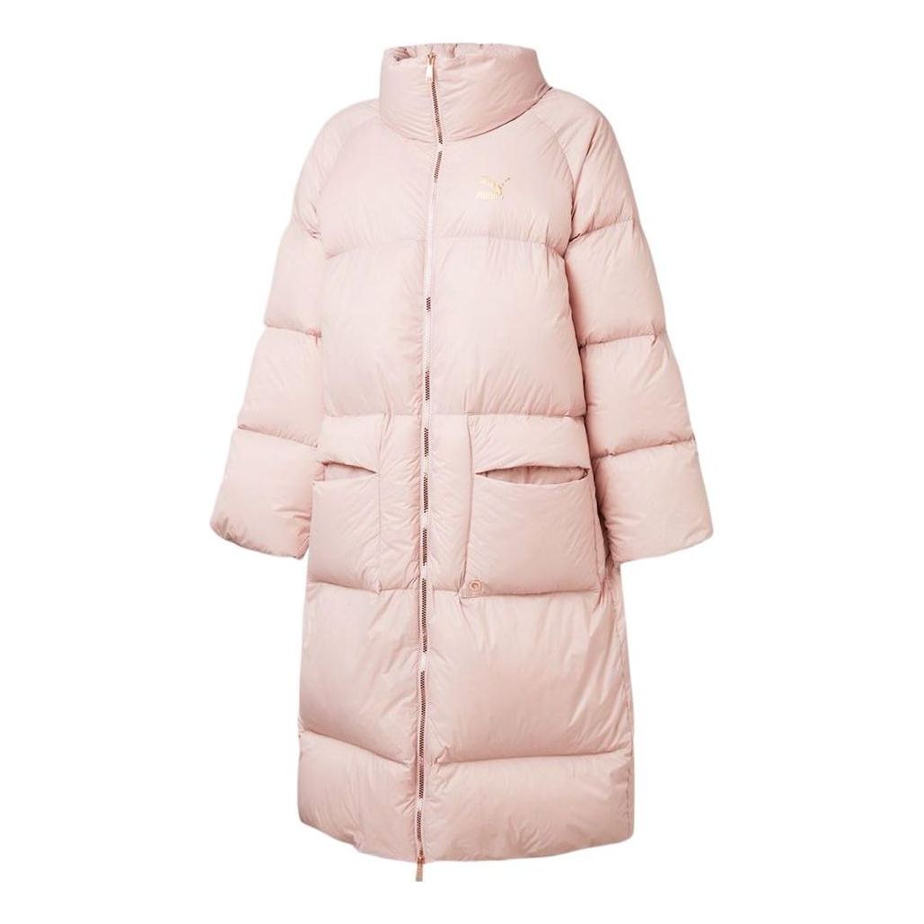 (WMNS) PUMA Longline Down Jacket 'Pink' 575018-05