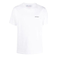 Off-White FW22 Round Neck T-Shirt 'White' OMAA027F22JER0160110