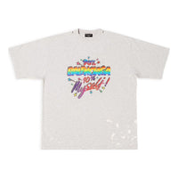 Balenciaga 90/10 T-Shirt Large Fit 'Light Grey' 641675TMVH32569