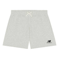 New Balance Uni-ssentials Shorts Asia Sizing 'Light Grey' US21500-SAH