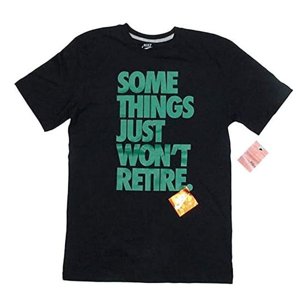 Nike Some Things T-shirt 'Black Green' 559394-010