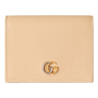 (WMNS) Gucci GG Marmont Card Case Wallet 'Light Beige' 790055-0QG0G-5701