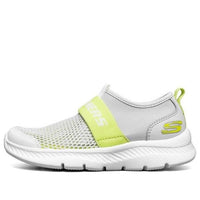 (GS) Skechers Comfy Flex 2.0 'Grey Yellow' 660064L-LTGY